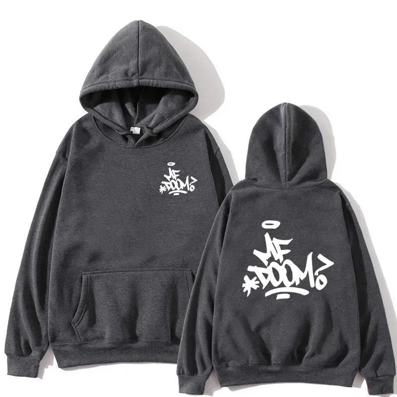 New Rapper MF Doom Madvillain The Masked Man Hoodie New Fashion Hoodies Funny Printing Hoodie Sweatshirts Men Sleeve Clothes