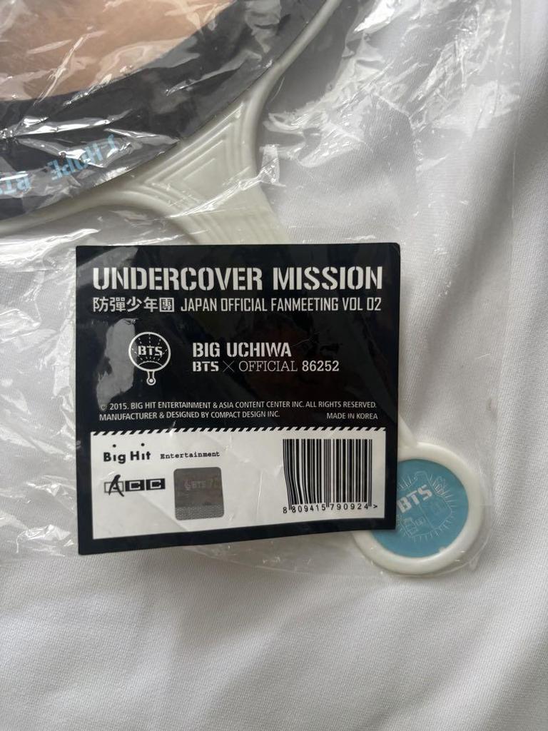 [USED] BTS Fan Meeting UNDERCOVER MISSION Fan