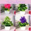 Potted Fake Chrysanthemum Plant Decor For Tabletop Display And Gift Giving