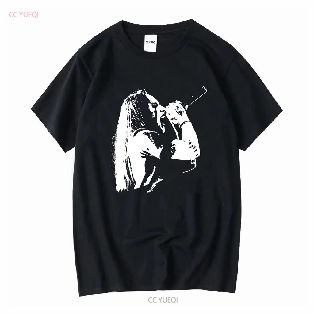 Tatiana Shmayluk Jinjer Band T shirt long or short sleeves vintage Washed Comfortable Breathable streetwear homme