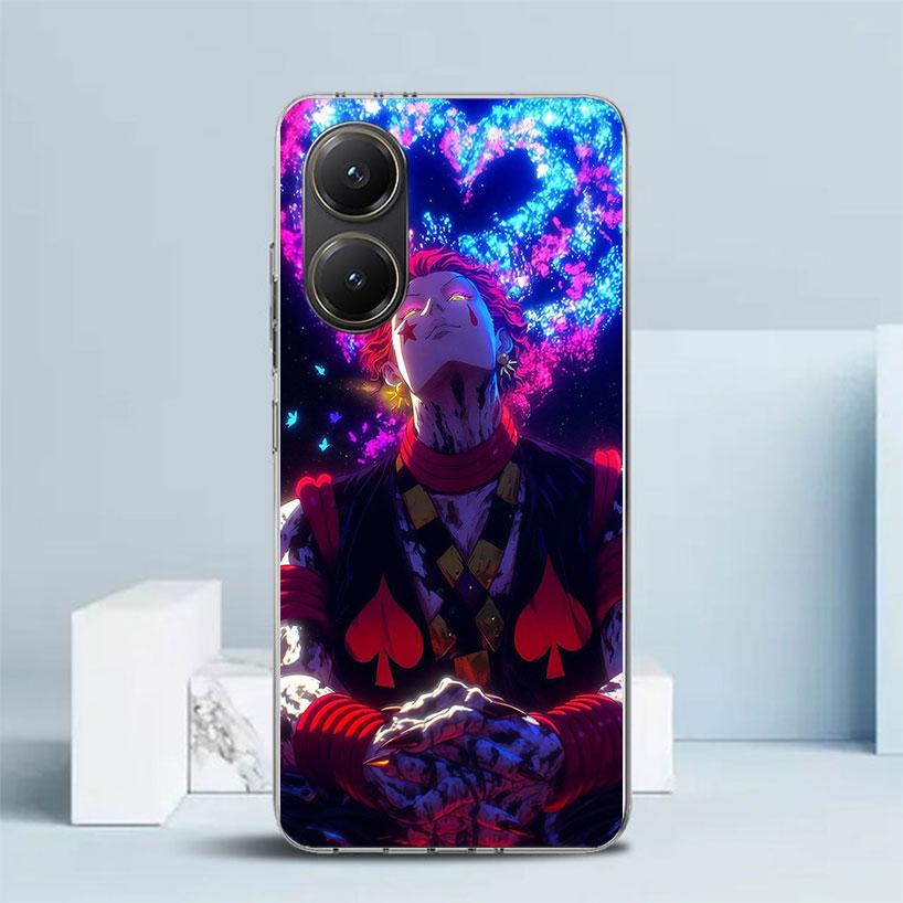 Чехол для телефона Huner X-Hunters Hisoka для Xiaomi Poco F7 Ultra X5 X6 X7 Pro M7 Redmi 15C 15 13C 13 12C 12 10C 10 10A 9 9C 9A 9T