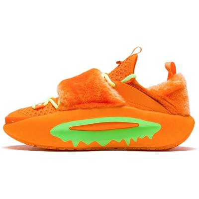 Подкладка Cloud Travel Lite Fabric Knitted Trendy Non-Slip Wear Resistance Lightweight Low-Go Sports Casual Shoes Women sneakers Ice-Orange AZGS048-3