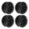 4 PCS RC Vehicle Wheels Rims 2.9in 12 Hole Aluminum Alloy RC Model Car Non Stick Metal Wheel Hub for 1 6 AXAIL SCX6