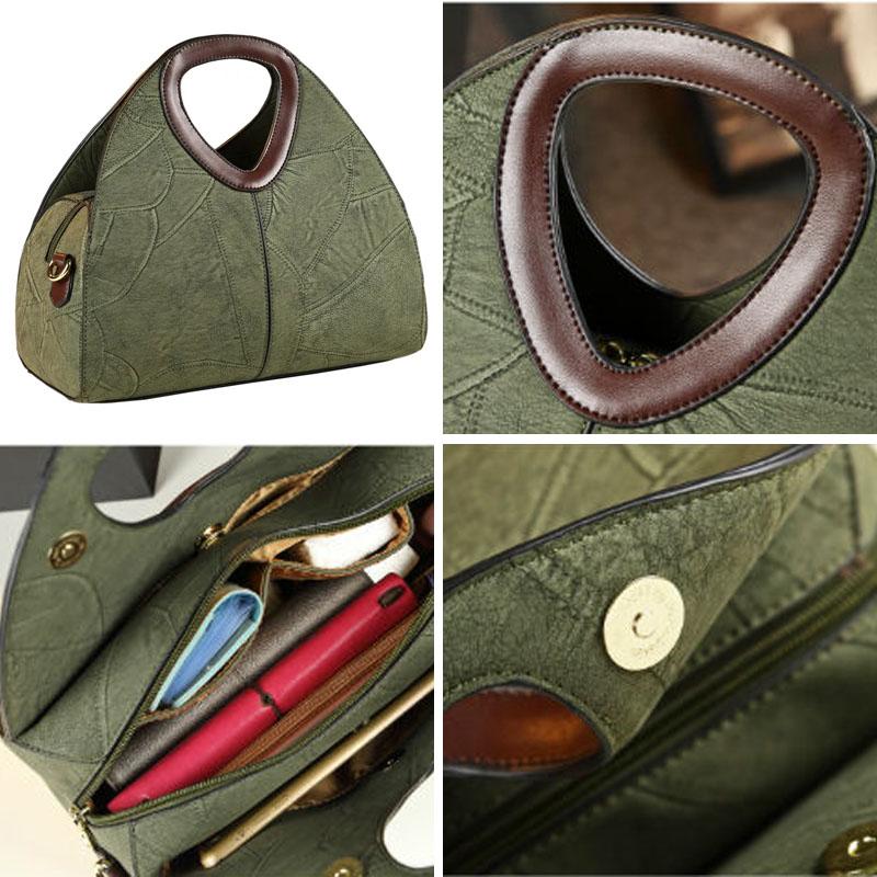 Crossbody Bag Female Jiaozi Shoulder Bag Handbag Simple Mother Bag Retro Personality Handbag
