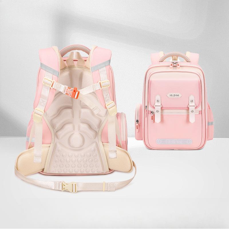 Schoolbags for Primary School Students In Grades 1 To 6 To Protect The Spine and Reduce The Burden