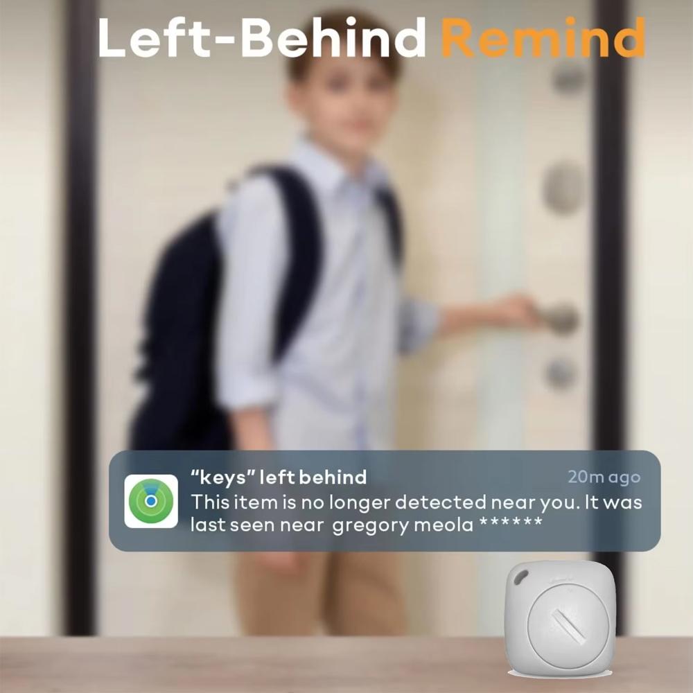 Умный Bluetooth GPS-трекер, работающий с приложением Apple Find My APP, устройство напоминания об отсутствии тега, сертифицированное MFI, локатор ключей от машины, домашних животных и детей