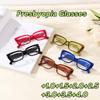 Vintage Small Square Frame Reading Glasses for Women Luxury Retro Eyewear Unisex New Design Cat-eye Presbyopia Glasses