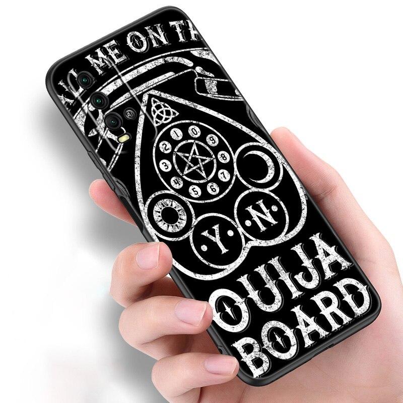 Силиконовый чехол для телефона Witches Moon Tarot Witch Ouija для Xiaomi Redmi Note 11 10 9 8 Pro 11T 10T 10S 9S 8T 9 9A 9C 9T, черный чехол