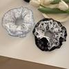 Double Layer Women Hair Scrunchies Embroideried Oversized Hair Ropes Fashion Lace Scrunchies  Girls