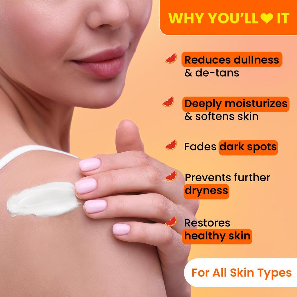 Dot & Key Vitamin C E Super Bright Body Lotion 250ml for Deep Nourishing Glowing Skin & Even Tone