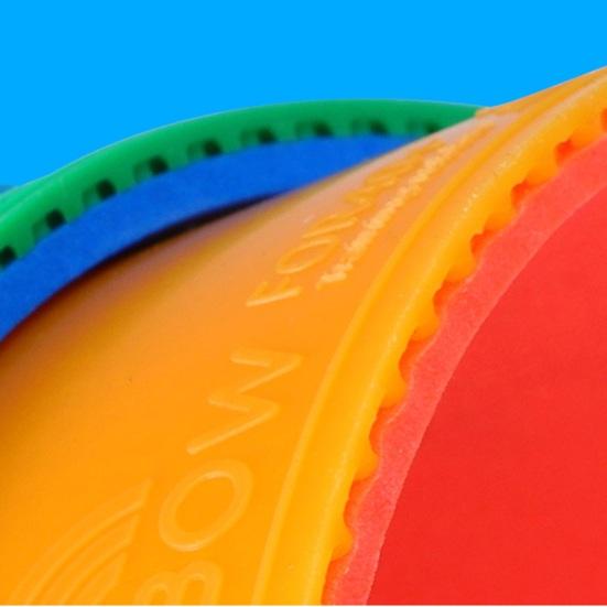 Table Tennis Racket Rubber Glue Flexible Wear Resistant Hard Sponge Ping-Pong Bat Whole Sheet Replacement Rubber Sports Supplies