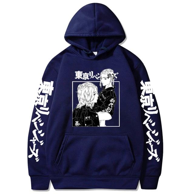 Anime Figure Tokyo Revengers Hoodies Funny Printed Sweatshirt Long Sleeve For Men Women Sportswear Hip Hop Sudadera Clothes Oversided Hoodies