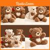 Bear Rose Teddy Plush Toy Cartoon Stuffed Animal Doll Cute Kids Gift Birthday