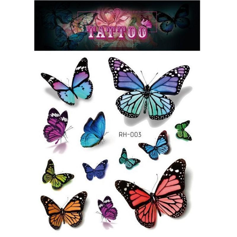 Татуировки с черной розой для женщин, большой размер, сексуальный дизайн с цветочным узором, водонепроницаемые поддельные татуировки для рук, боди-арт, рукав, наклейка для тела