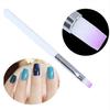 1 шт DIY фиолетовый гель-лак живопись дизайн ногтей скульптура ручка кисть для ногтей профессиональный инструмент для ногтей