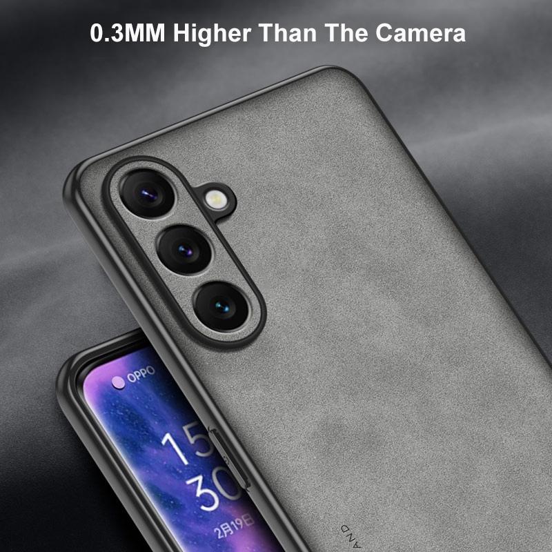 Для Samsung S25 Чехол Роскошный Чехол для телефона из искусственной кожи Для Samsung Galaxy S25 Plus S25 Ultra 5G Задняя крышка Силиконовая полная защита