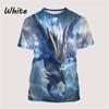Dragon 3d Printing Men's T-shirts Street Hip-hop Funny Fashion Cool Top Casual Fashion Trend Personality Trendy Unisex Tees Tops