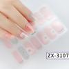 Трехмерная водонепроницаемая не требующая глажки гелевая пленка для ногтей полная наклейка весенне-летняя пленка для ногтей бумага пленка для ногтей бумага