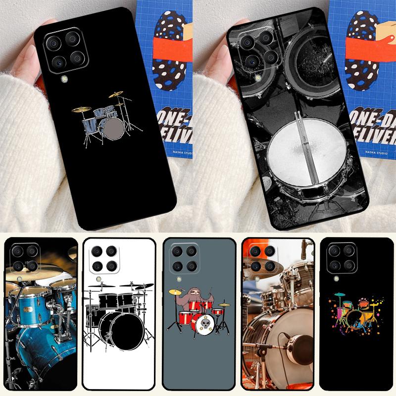 Музыкальный инструмент Барабан Для Samsung Galaxy M16 M06 M12 M55 M15 M35 M14 M34 M54 M11 M21 M31 M13 M33 M53 M32 M52 Чехол