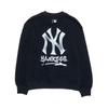 New MLB New York Yankees Sweatshirt Unisex Black 3AMTB0551-50BKS