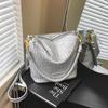 Bags Women's Bag 2025 New Korean Version of Fashion Niche Woven Bag Casual Versatile Shoulder Bucket Bag Tide