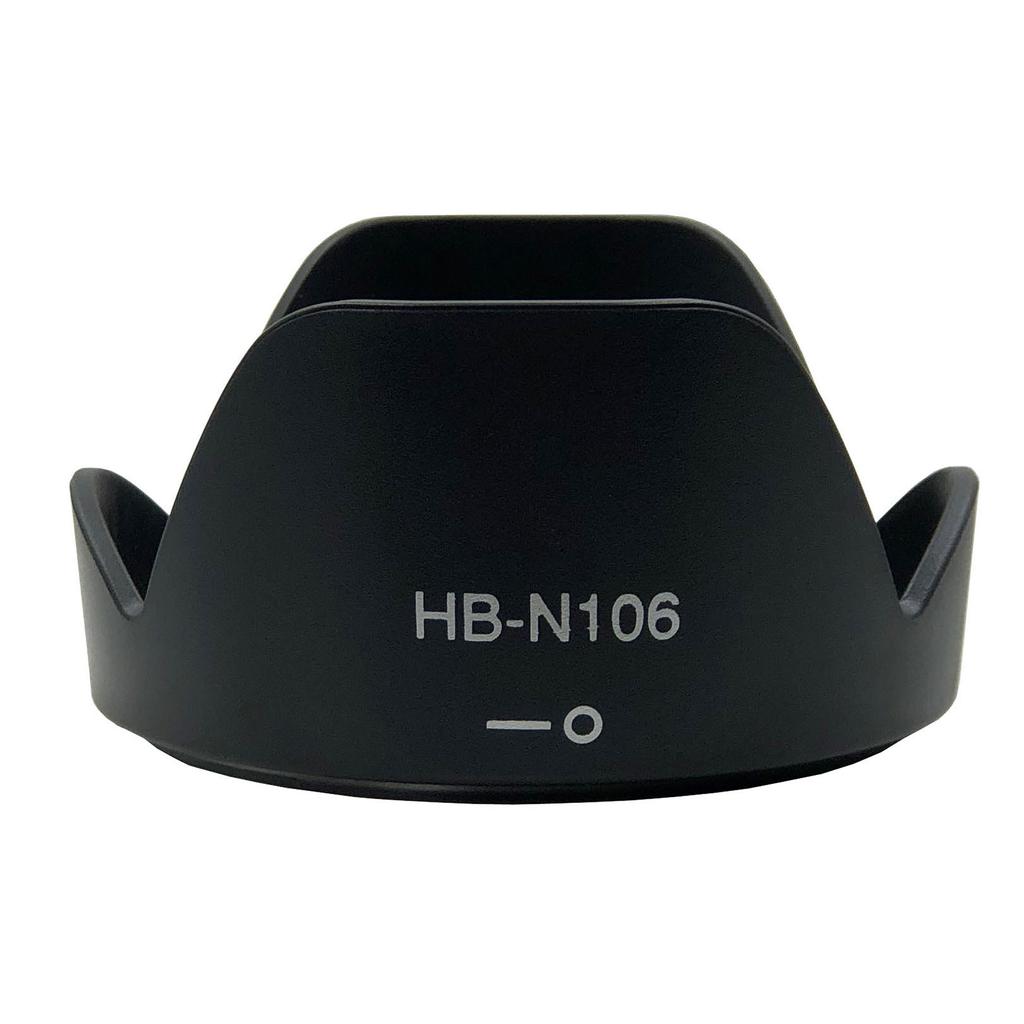 HB-N106 Lens Hood for DSLR Cameras Lens Cap Cover for AF-P DX- 18-55mm f/3.5-5.6G Lens Camera Lens Adapter