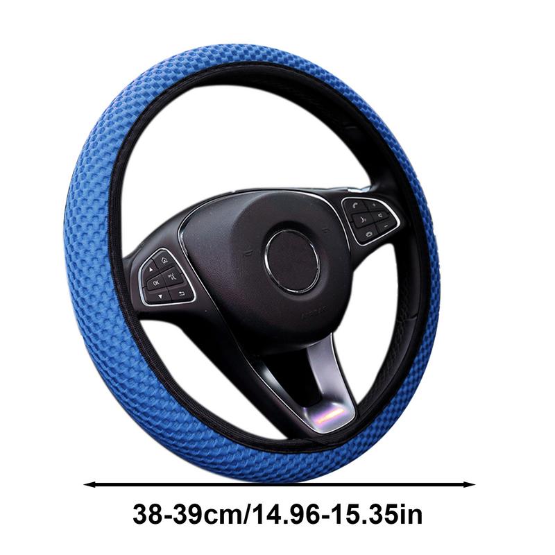 Чехлы на руль для автомобилей, противоскользящие, авто протекторы, декоративные сетчатые, впитывающие пот, дышащие, обертывания для рулевого колеса