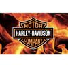 Гобелен Флаг Harley Davidson большой баннер