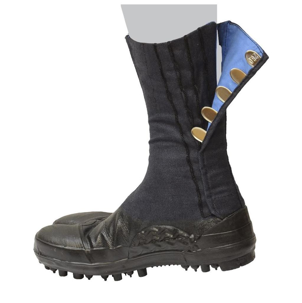 Shokai-do Safety Spike Tabi Boots, Large 8-Piece Set, I-15-8, 26.5cm