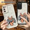 Phone Case: 2D Flat Samsung Galaxy A34 A35 M05 M06 S20 S22 S21 FE Plus 5G Protective Case, Game Controller Rocker, Christmas and Halloween Gifts