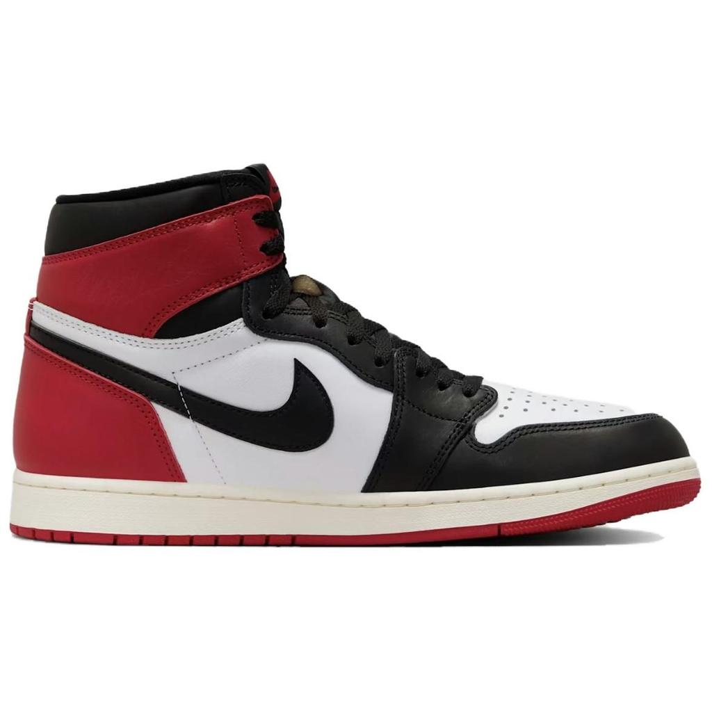 Jordan 1 Ретро Высокие OG Black Toe Переосмысленные DZ5485-106