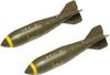 Wolfpack Designs Набор бомб M117 Пластиковые детали для модели WOLWP32074 1/32 750-фунтовая (Самолет)