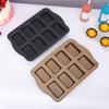 Cake Mold Non-Stick Cake Pan with 8 Compartments DIY Baking Mold for Chocolate Dessert Biscuit Bread