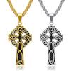 2021 Men'S Punk Street Shoot Vintage Cross Celtic Necklace Men'S And Women'S Personality Pendant Versatile