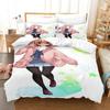 Аниме Beyond the Bound Mirai Kuriyama Комплект постельного белья для мальчиков и девочек Twin Queen Size Пододеяльник для детей и взрослых Домашний текстиль