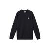Adidas Originals Graphic Crew Sweatshirt With Trefoil Logo Men Sweatshirt Black DP8576