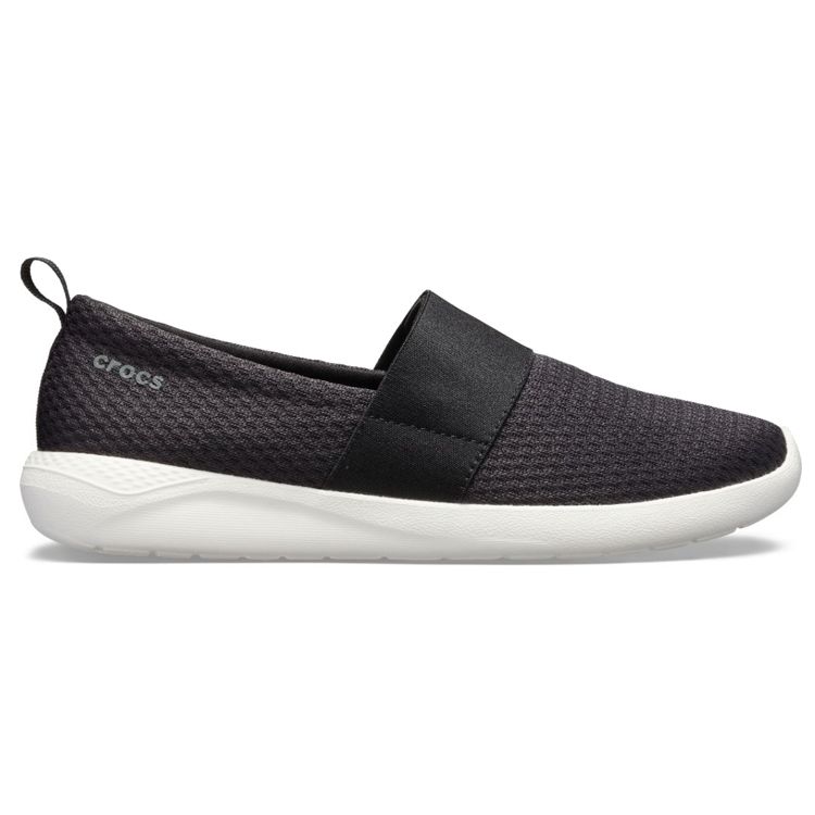 Crocs LiteRide Mesh Slip On Черный Белый 205727‑066