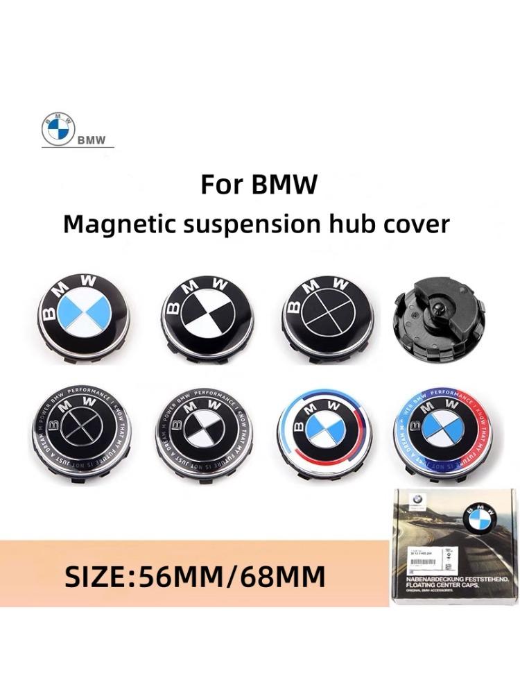 56/68mm original magnetic suspension hub center cover is suitable for BMW 1 2 3 4 5 6 7 series X5 X6 Z4 m2 m3 m4 M5 M6 mx5 mx6 WR5
