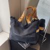 Canvas Bag Slack Feeling New Tote Bag Women's Simple Versatile Handbag Large Capacity Shoulder Bag Bag