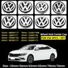 4 шт. 56 мм 63 мм 65 мм 70 мм Колпачки ступицы колеса автомобиля для VW Golf Polo Passat Touran CC B5 B6 B7 Jetta аксессуары