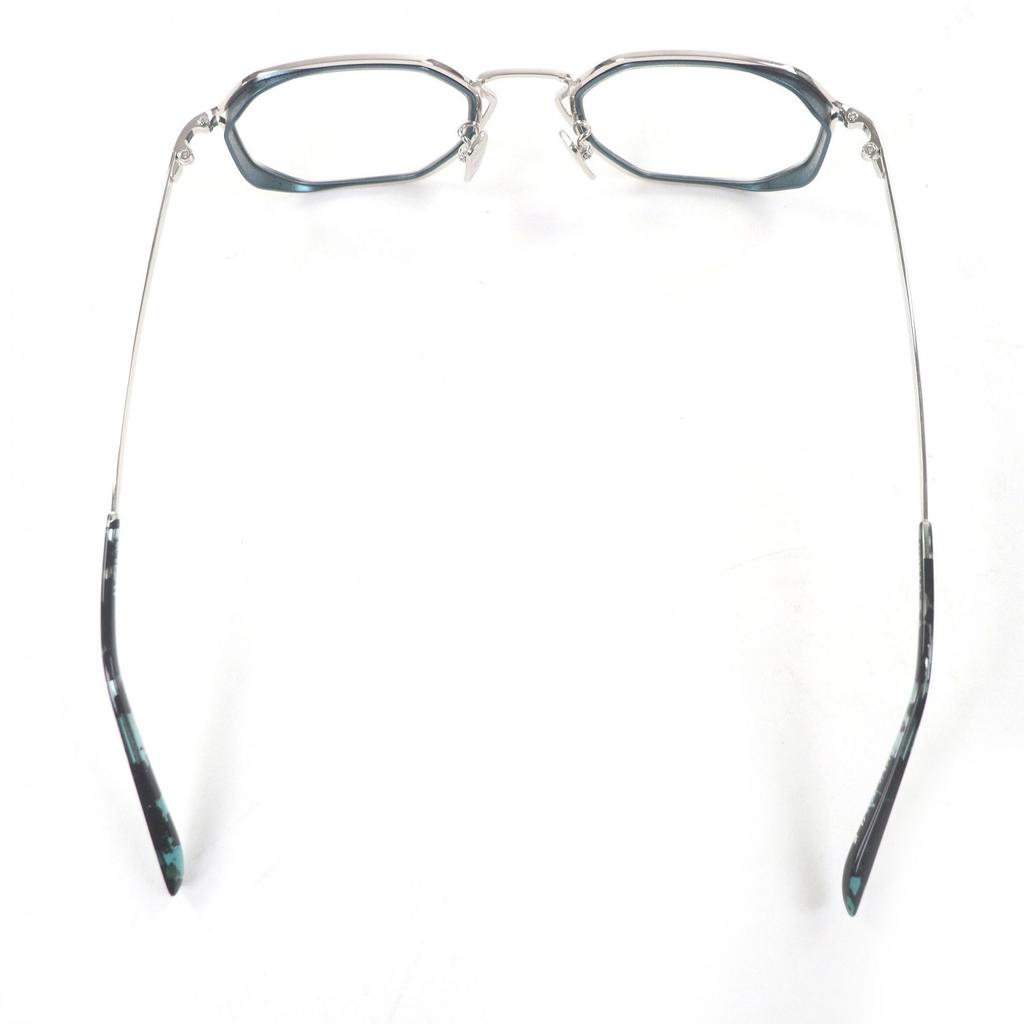 Pristine DITA Glasses HALIOD-TWO Octagon Frame Silver mens DTX170-A-02 Used