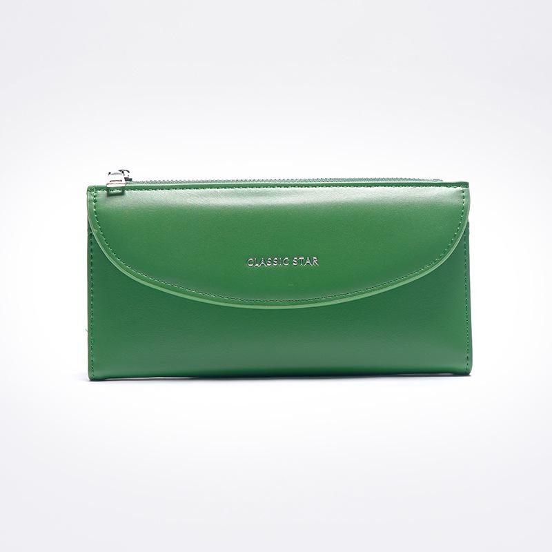 Женский длинный клатч-кошелек 2025 года — стильный, многофункциональный, большой емкости, искусственная кожа