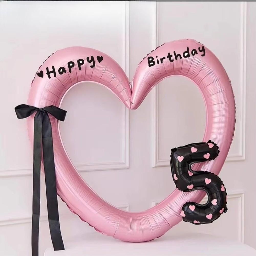 Shape Balloon Love Heart Balloon Cute Design Star Balloon New Heart Shape Balloon  Party Gifts
