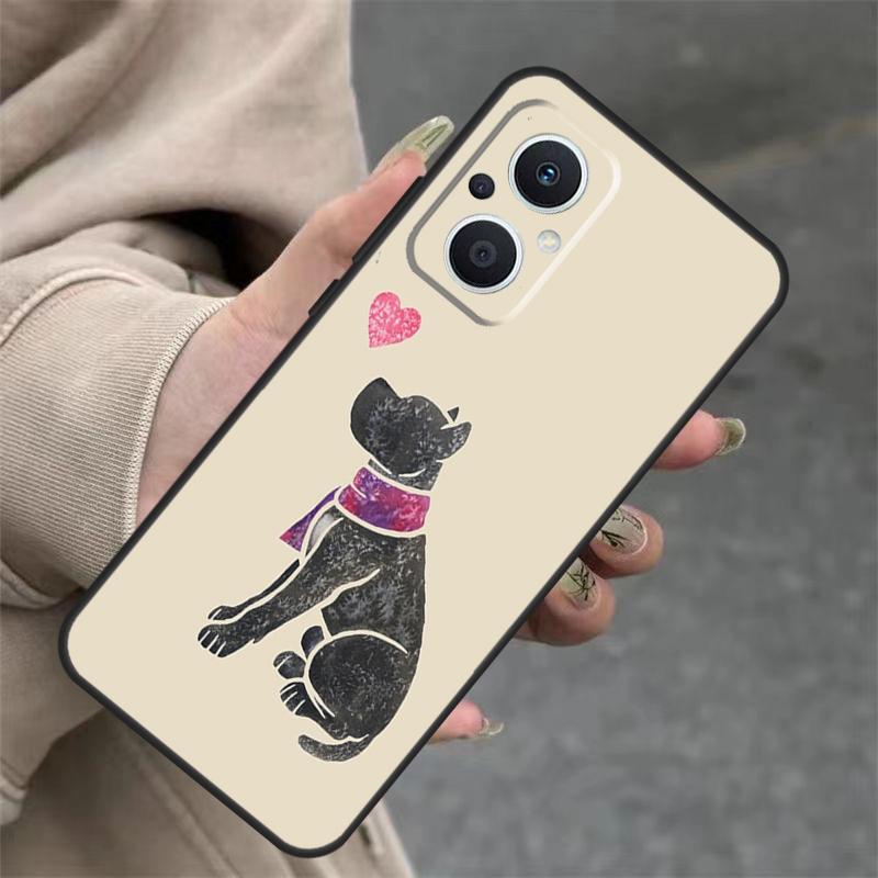 Чехол для телефона OPPO Reno 4Z 5Z 8T 10 11 Pro 11F 7 8 5 6 Lite OPPO Find X6 X5 Pro X2 X3 Neo с изображением итальянских мастифов Кане-Корсо