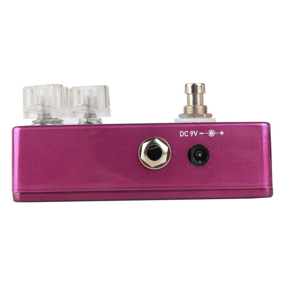GOKKO AUDIO GK-22 Капающий Delay Гитарная Педаль Эффектов (Аналоговая технология, время задержки 600 мс, креативные функции модуляции для теплого, насыщенного ревербератора)