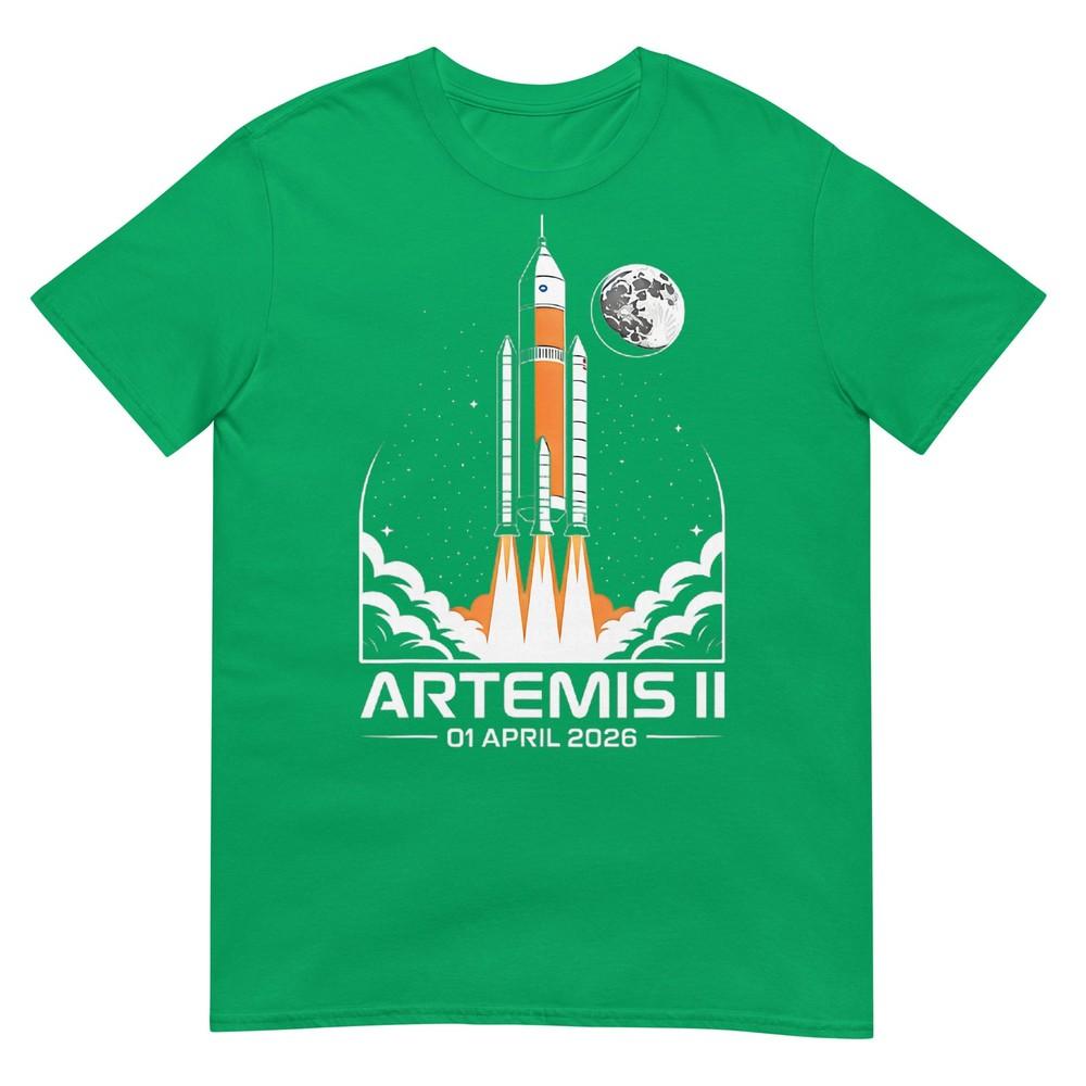 Artemis Ii Launch To The Moon Space Mission April 2026 TShirt