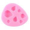 Силиконовые формы для клубники, формы для фруктов и шоколада, инструменты для украшения торта из помадки, полимерная форма для конфет, глины, формы для кексов