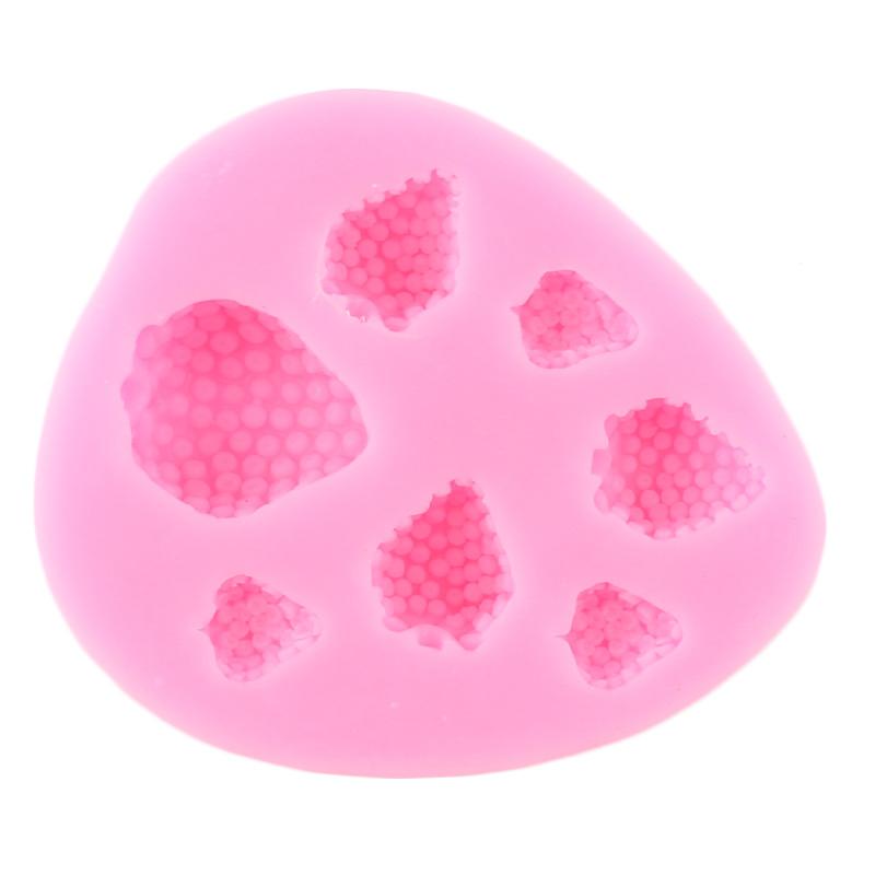 Силиконовые формы для клубники, формы для фруктов и шоколада, инструменты для украшения торта из помадки, полимерная форма для конфет, глины, формы для кексов