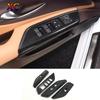 For Lexus ES 250 350 300h 2019-2025 2024 Carbon Car Interior Door Armrest Window Lift Switch Button Panel Cover Trim Accessories