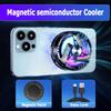 Магнитный кулер для телефона GT28, портативный полупроводниковый радиатор для телефона, быстрое охлаждение, кулер для телефона, мобильный игровой вентилятор для потокового видео, телефон